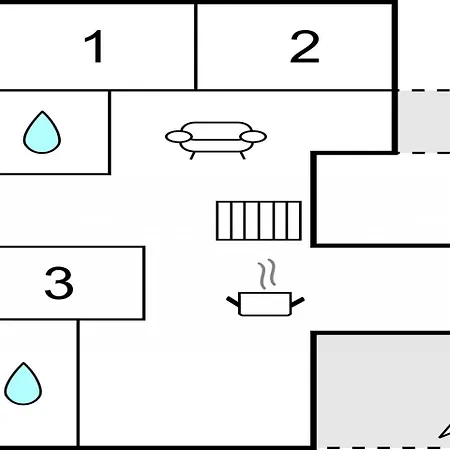Three-bedroom In Apartment *